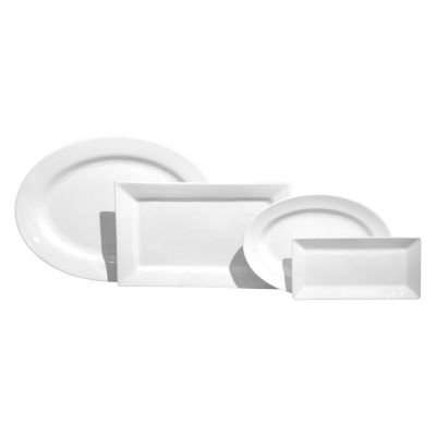 Image of White China Platters